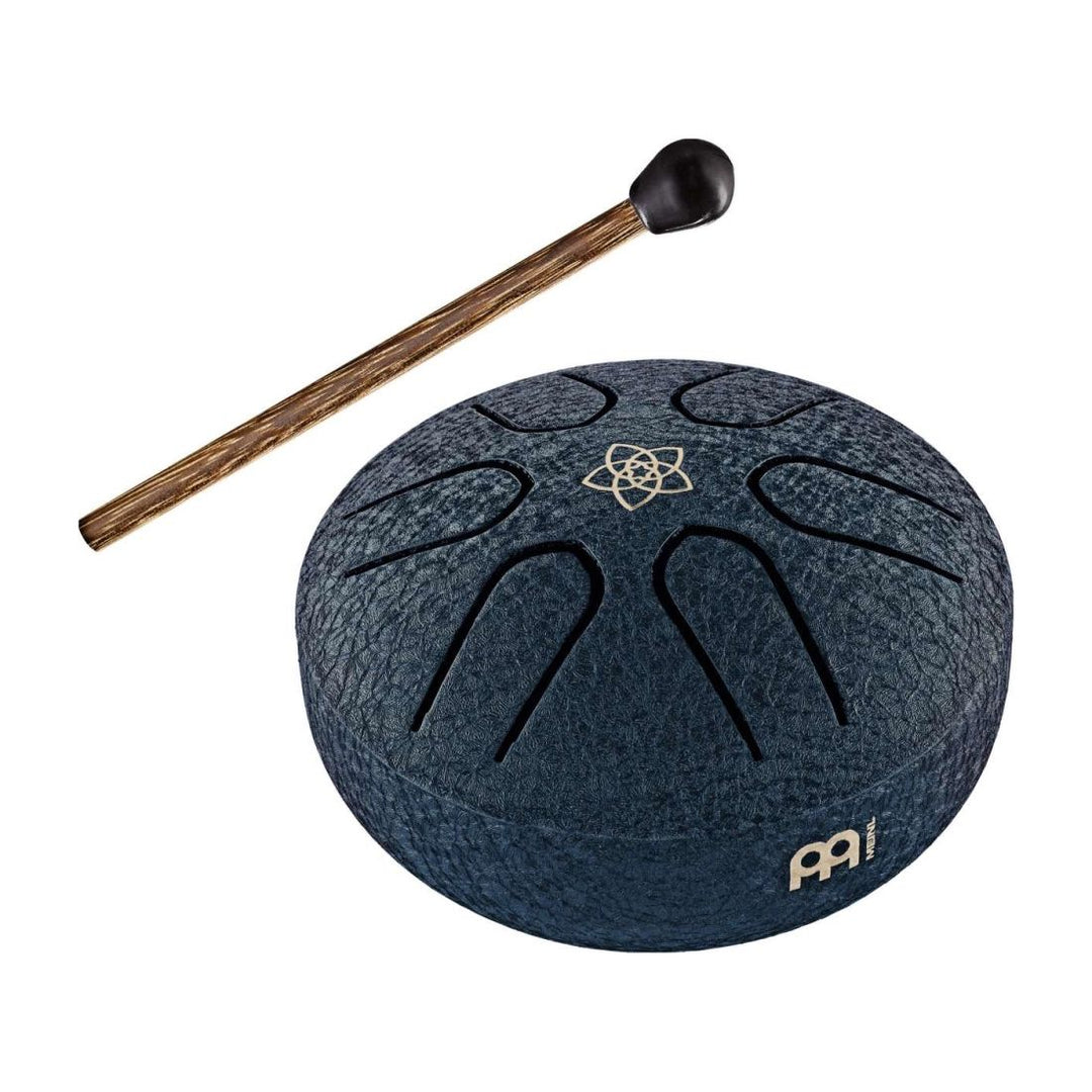 Meinl Sonic Energy Pocket Steel Tongue Drum - Navy Blue Venus Flower