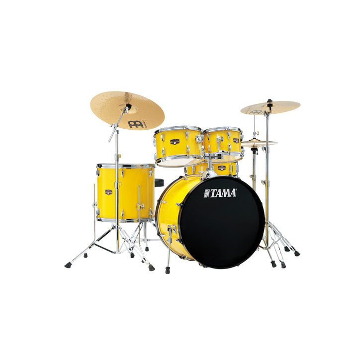 Tama Imperialstar 5-Piece Shell Pack with Hardware (22,10,12,16,SD) - Electric Yellow