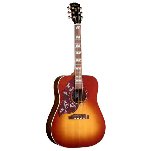 Gibson Hummingbird Studio Rosewood Acoustic/Electric Guitar with Hardshell Case - Rosewood Burst (Left Handed)