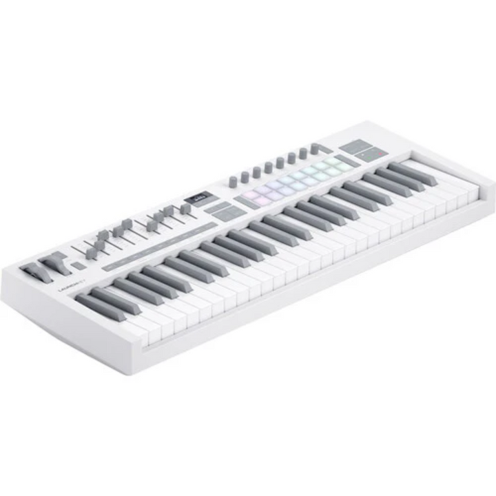 Novation LAUNCHKEY-49-MK4-WH 49-Key MIDI Controller Keyboard - White