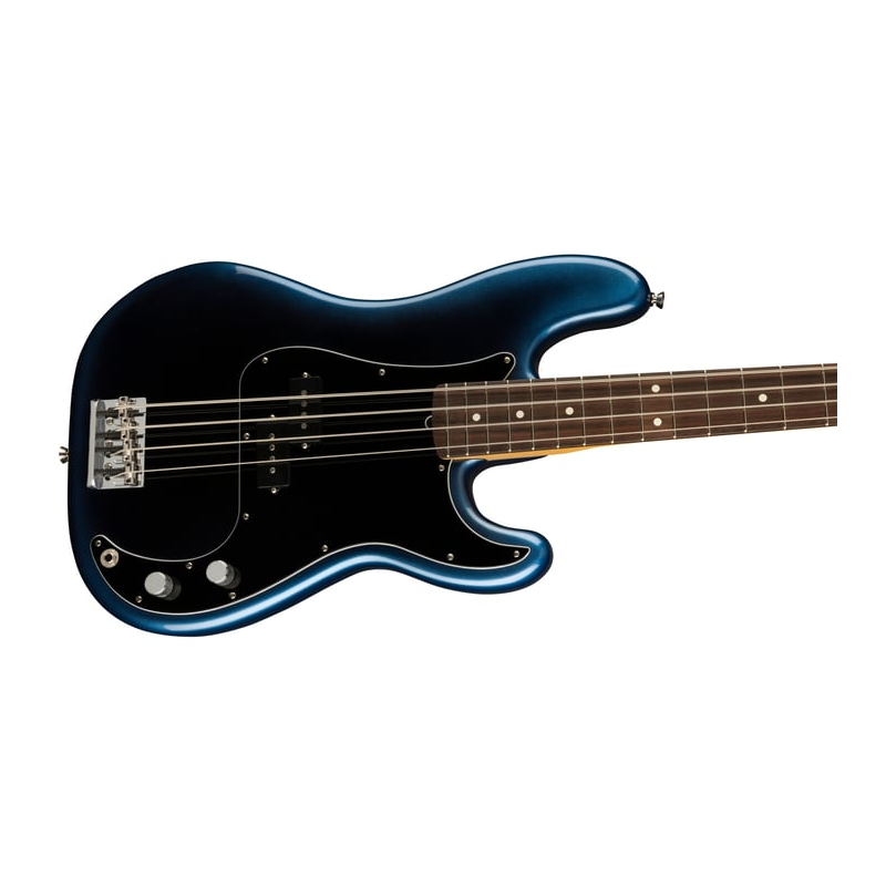 Fender American Professional II Precision Bass Rosewood Fingerboard Electric Bass Guitar - Dark Night