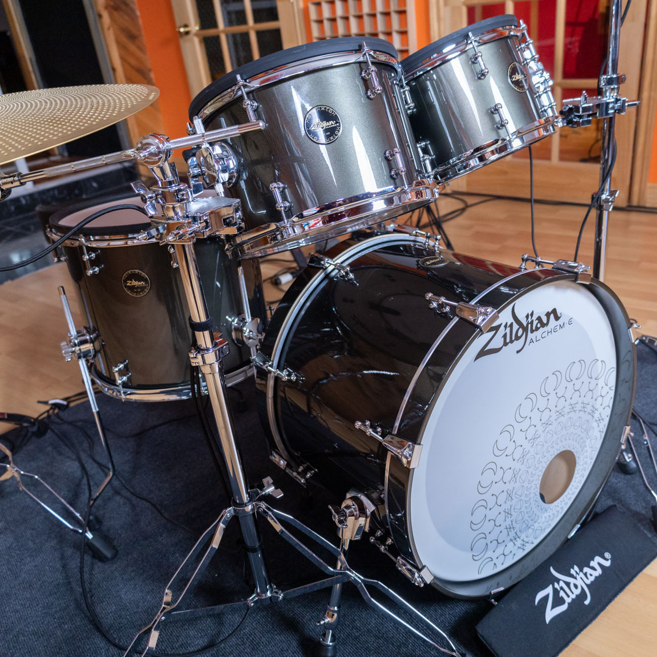 Zildjian ALCHEM-E Gold EX Electronic Drum Kit – Music City Canada