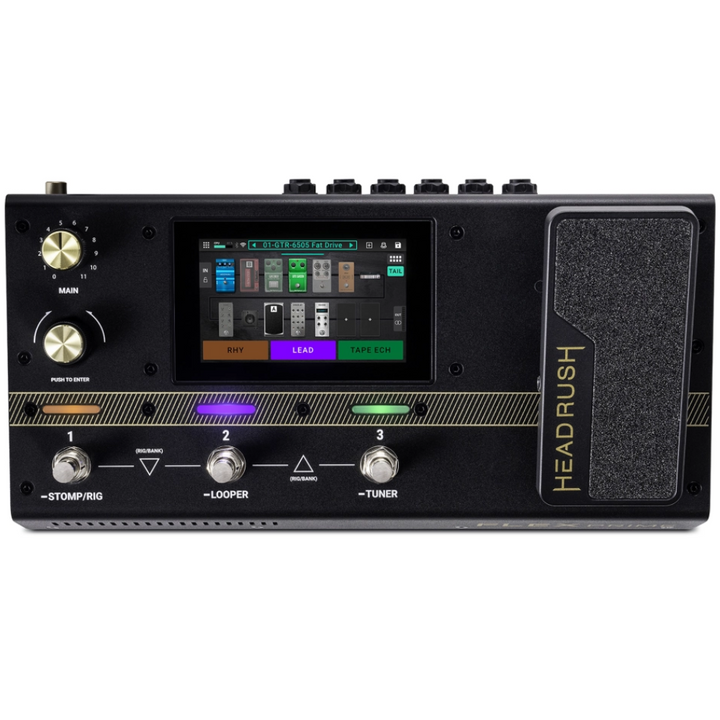 HeadRush FLEX PRIME Flex Prime Compact Guitar FX/Amp Modeler w/ 4"Touch Screen & WiFi/Bluetooth