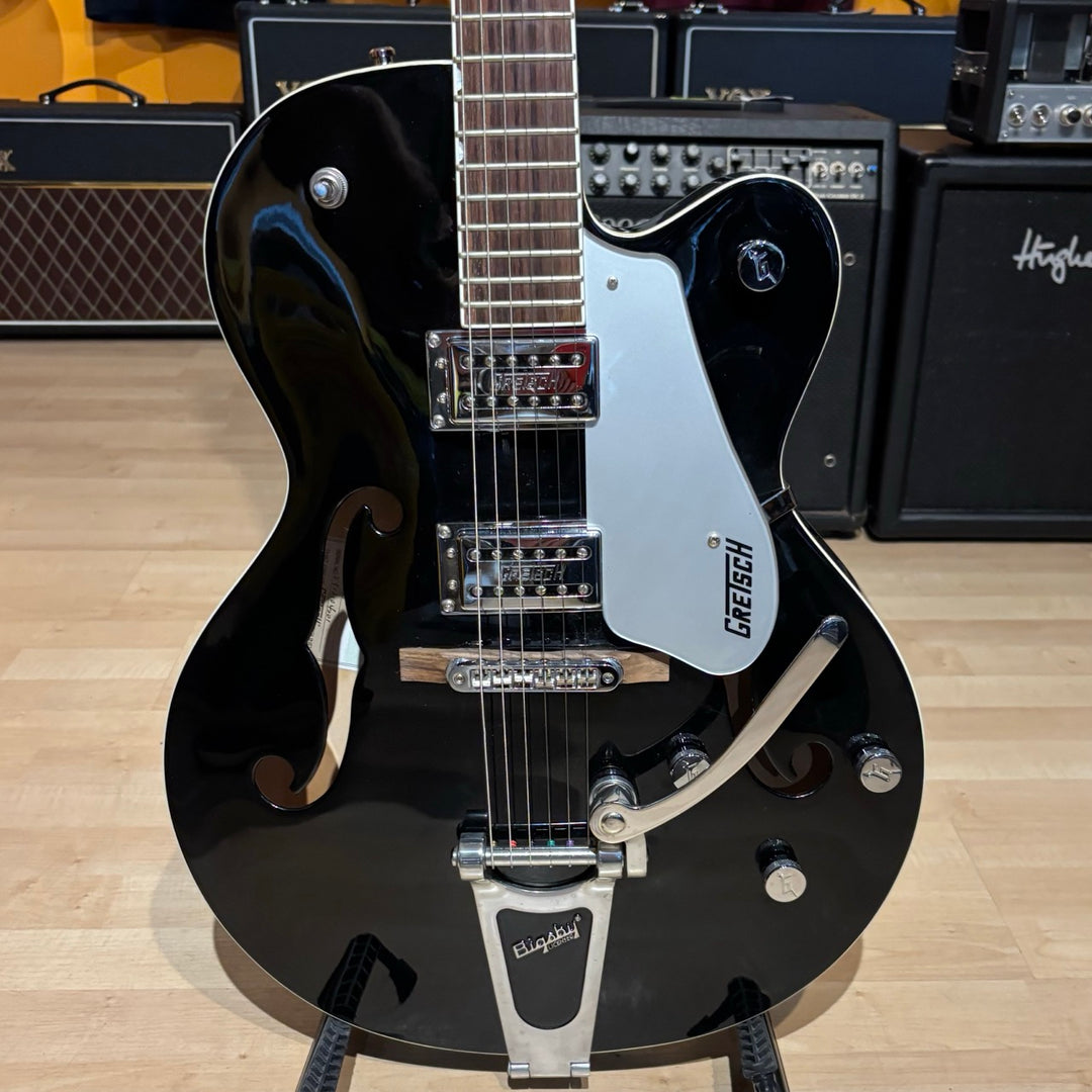 Gretsch - Electromatic Series G5120-T  w/ Gretsch Archtop Hard Shell Case (Ebony-2022) - USED