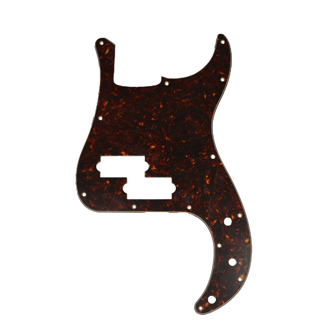 Allparts PG-0750 Pickguard for Precision Bass® Red Tortoise 3-ply (RT/W/B) .090
