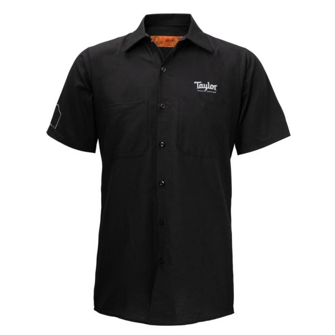 Taylor Work Shirt,Crown Logo,Black-M