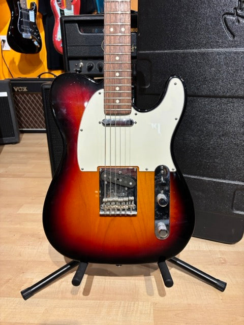 Fender - "American Standard" Telecaster (Rosewood / 3-Tone Sunburst) w/ OHSC - (2013) - USED Electric Guitar