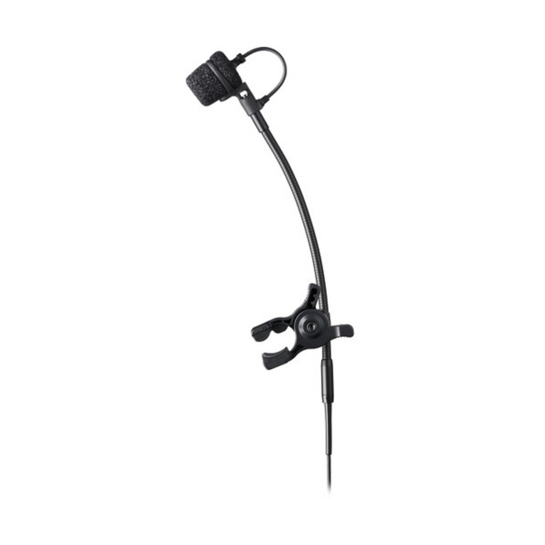 Audio-Technica ATM355VFcH Clip-On Cardioid Condenser Instrument Microphone for Wireless (cH-Style Connector)