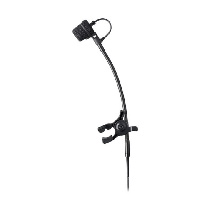 Audio-Technica ATM355VFcH Clip-On Cardioid Condenser Instrument Microphone for Wireless (cH-Style Connector)