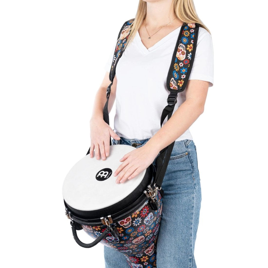 Meinl Designer Djembe Strap, Day of the Dead