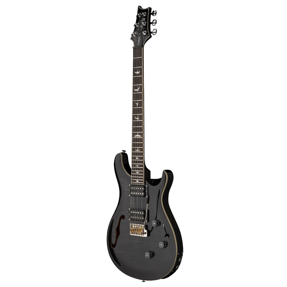 PRS SE Custom 24 Semi-Hollow Piezo Electric Guitar CA (Charcoal Burst)