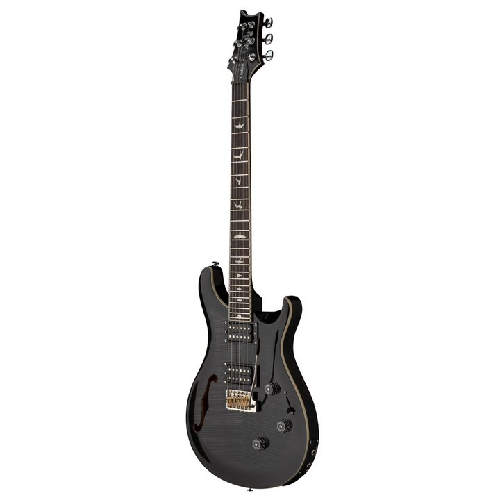 PRS SE Custom 24 Semi-Hollow Piezo Electric Guitar CA (Charcoal Burst)