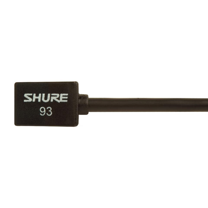 Shure WL93 Miniature Lavalier Microphone Black 4-Foot