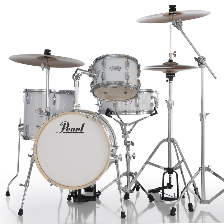 Pearl MDT564C Midtown 4-piece Kit w/ Hardware (no cymbals) - #33 Pure White