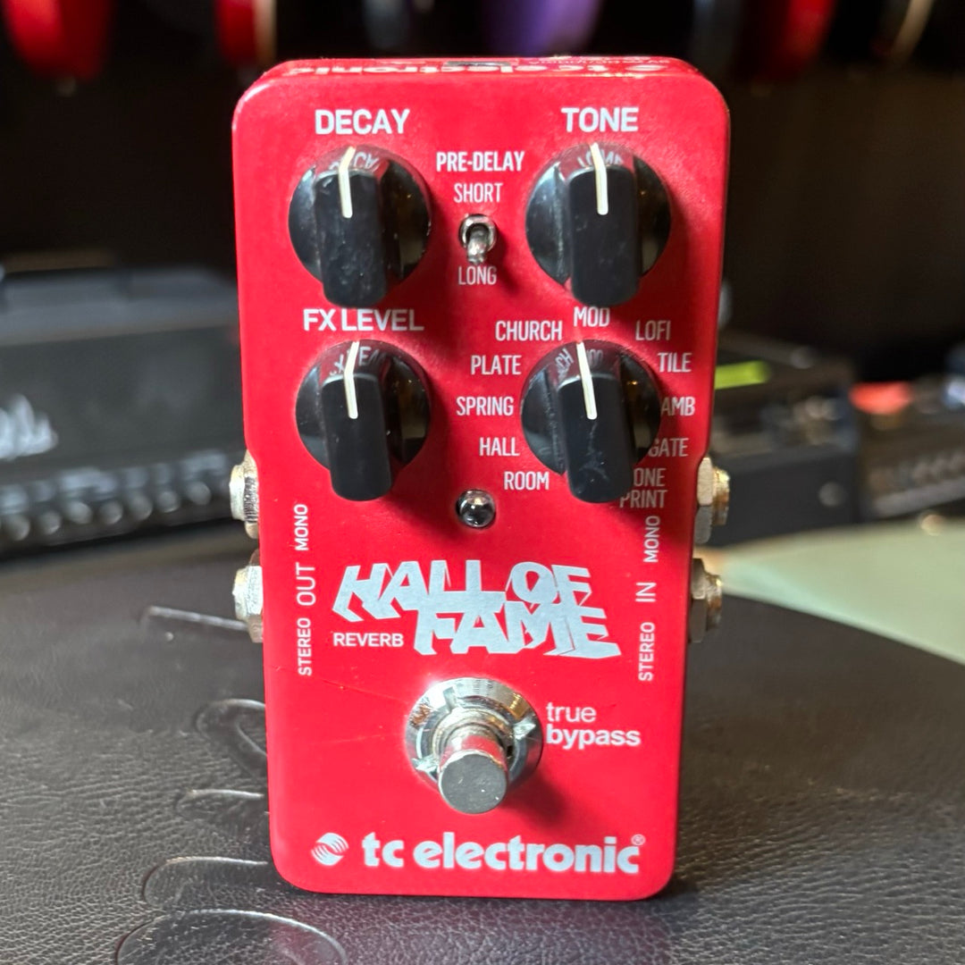 TC Electronic - Hall Of Fame Stereo Reverb Pedal (Version 1- No Box) - USED