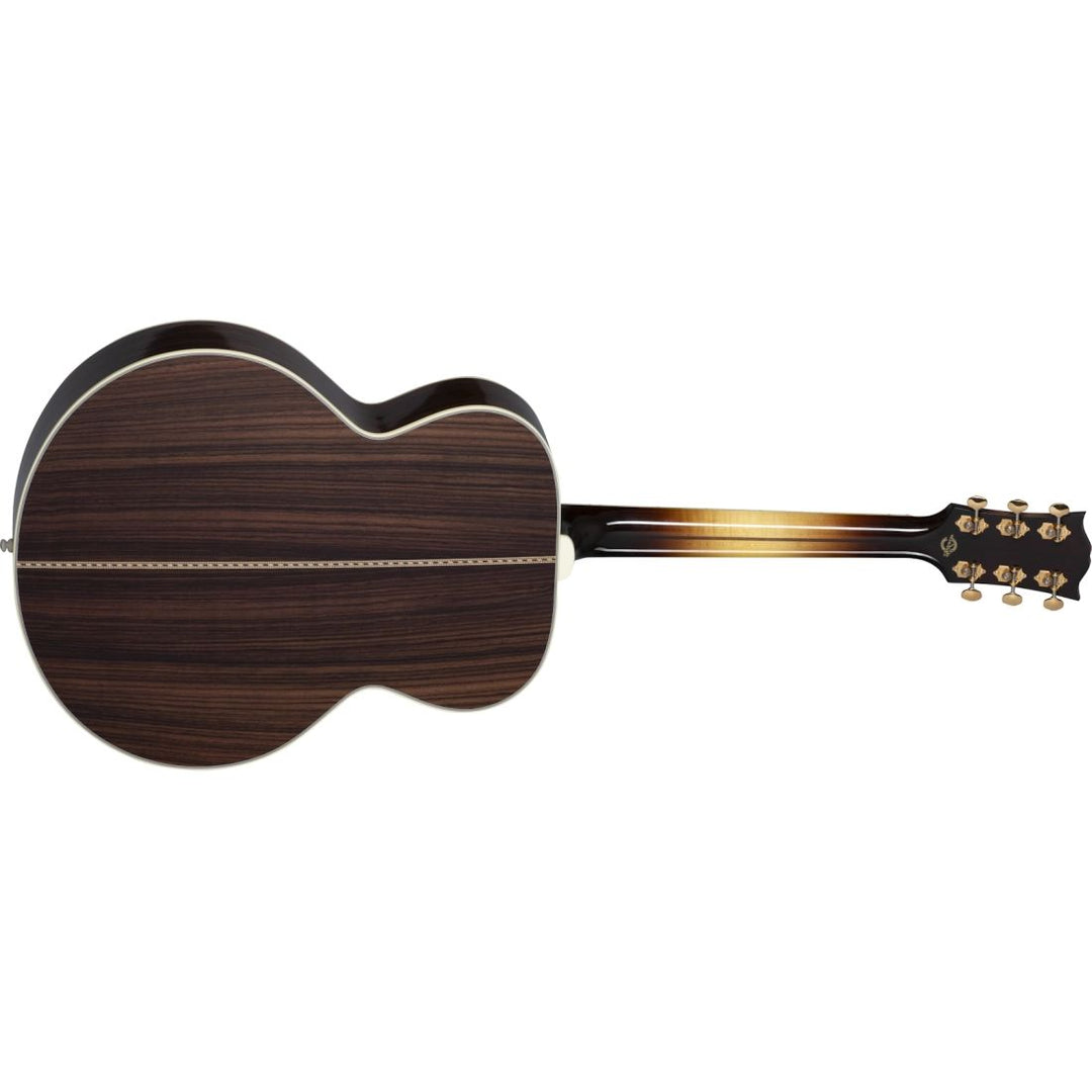 Gibson SJ-200 Western Classic Acoustic Guitar with Hardshell Case - Vintage Sunburst (Left Handed)