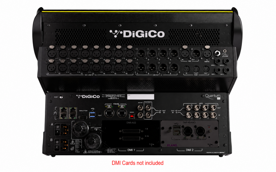 DiGiCo X-Q112-WS Quantum112 96-Channel Flypack Digital Mixing Console