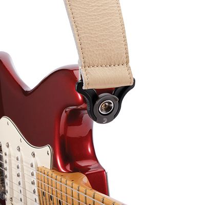 D'Addario 25BAL01 2.5 Comfort Lth Auto Lock Tan