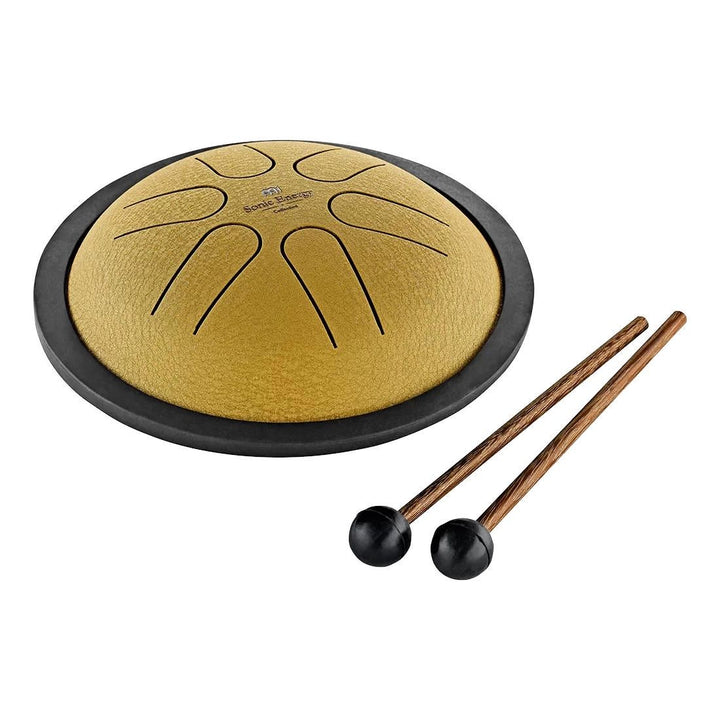 Meinl Mini Steel Tongue Drum - B-Major - Gold