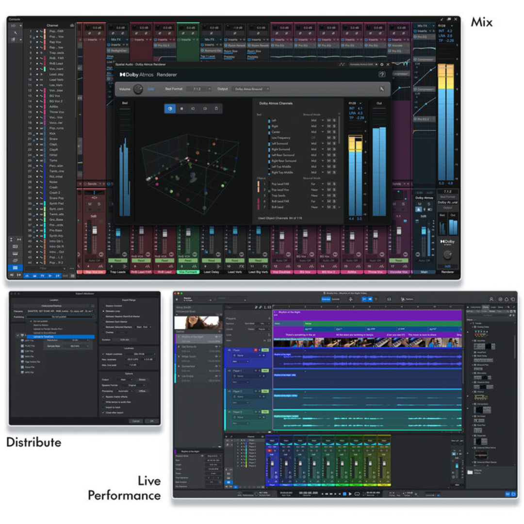 Fender FENDER-STUDIO-PRO Studio Pro 8 Music and Audio Production Software Perpetual License