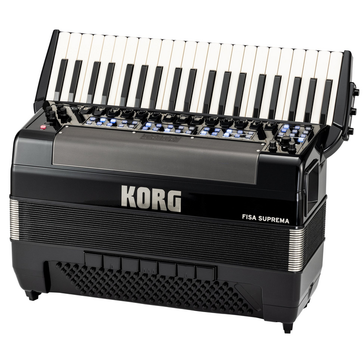 Korg FSUPPMBK FISA Suprema Digital Accordion - Piano Keys