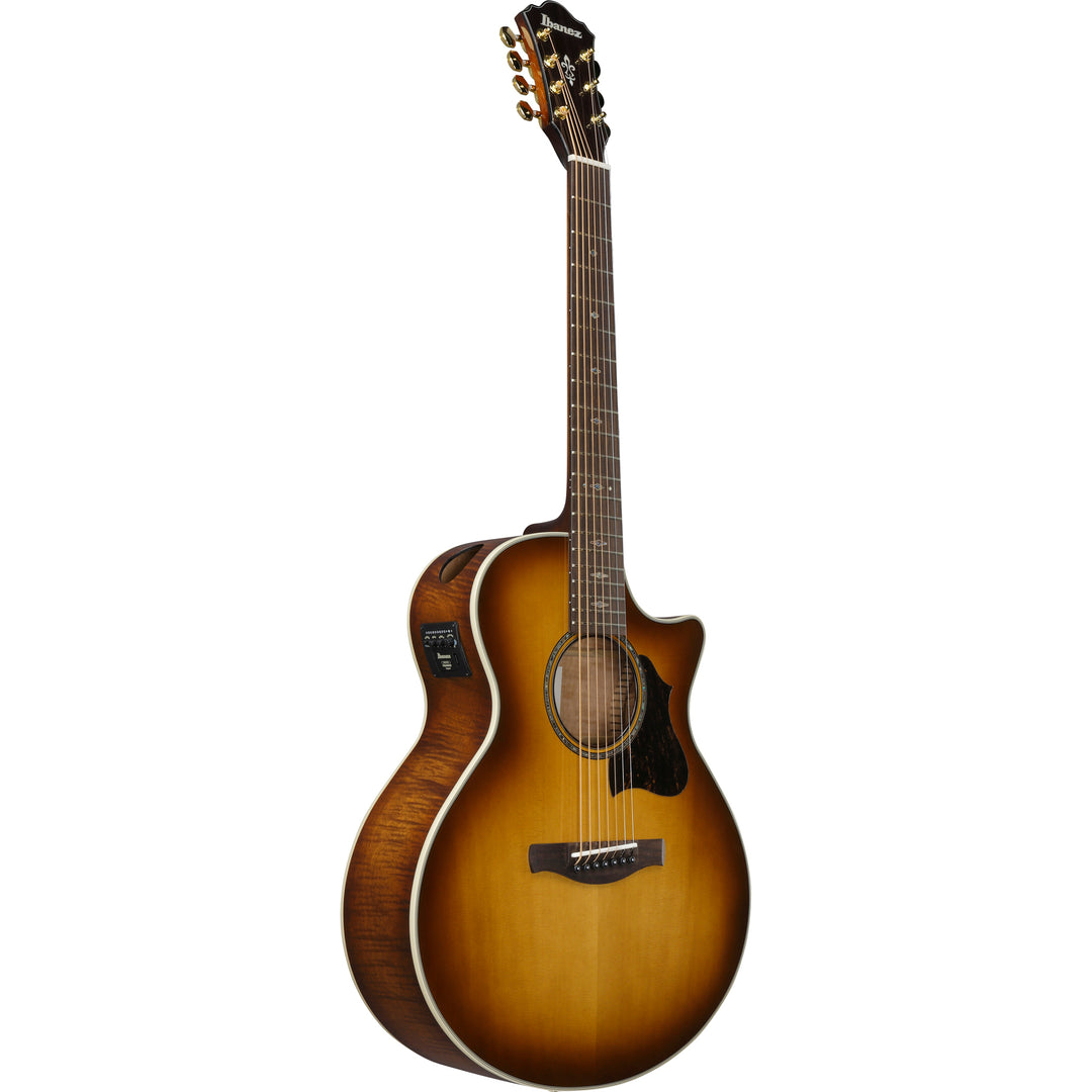 Ibanez Acoustic/Electric (Tobacco Edge Burst High Gloss) AE3007FMHTBH