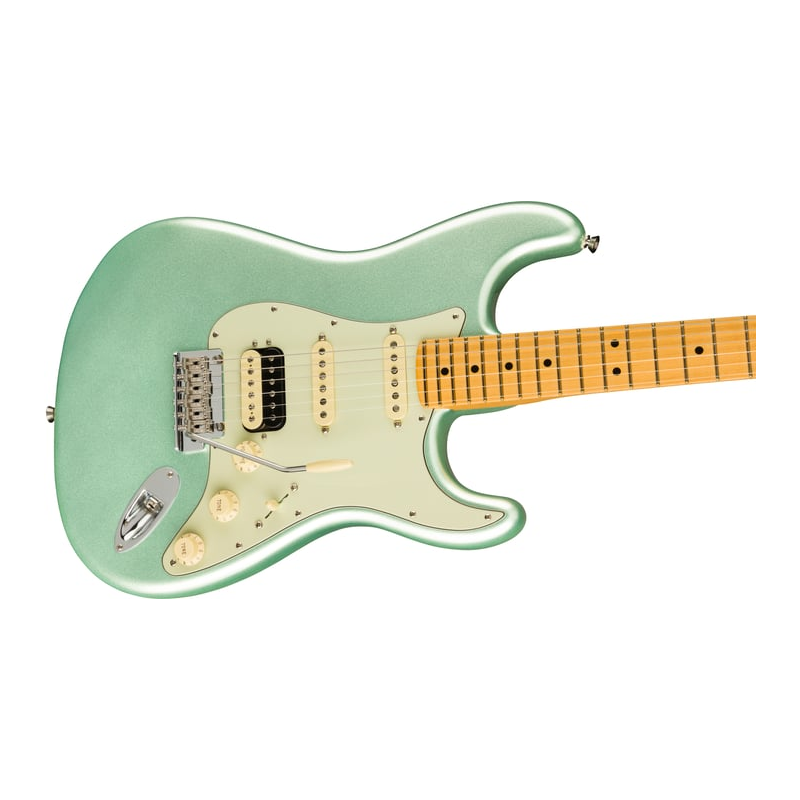 Fender American Professional II Stratocaster HSS Maple Fingerboard (Mystic Surf Green) Electric Guitar