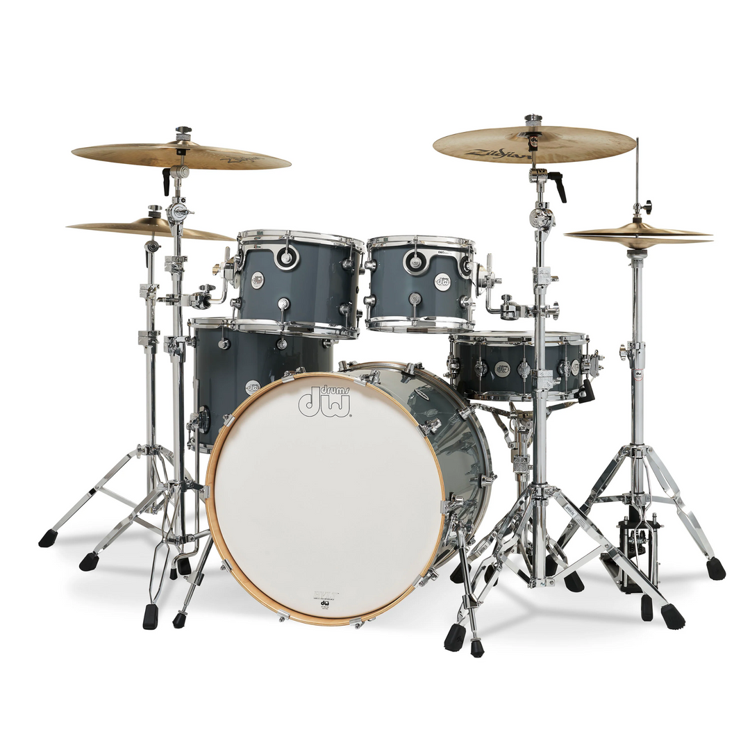 DW Design Series 4-piece Shell Pack - Steel Grey