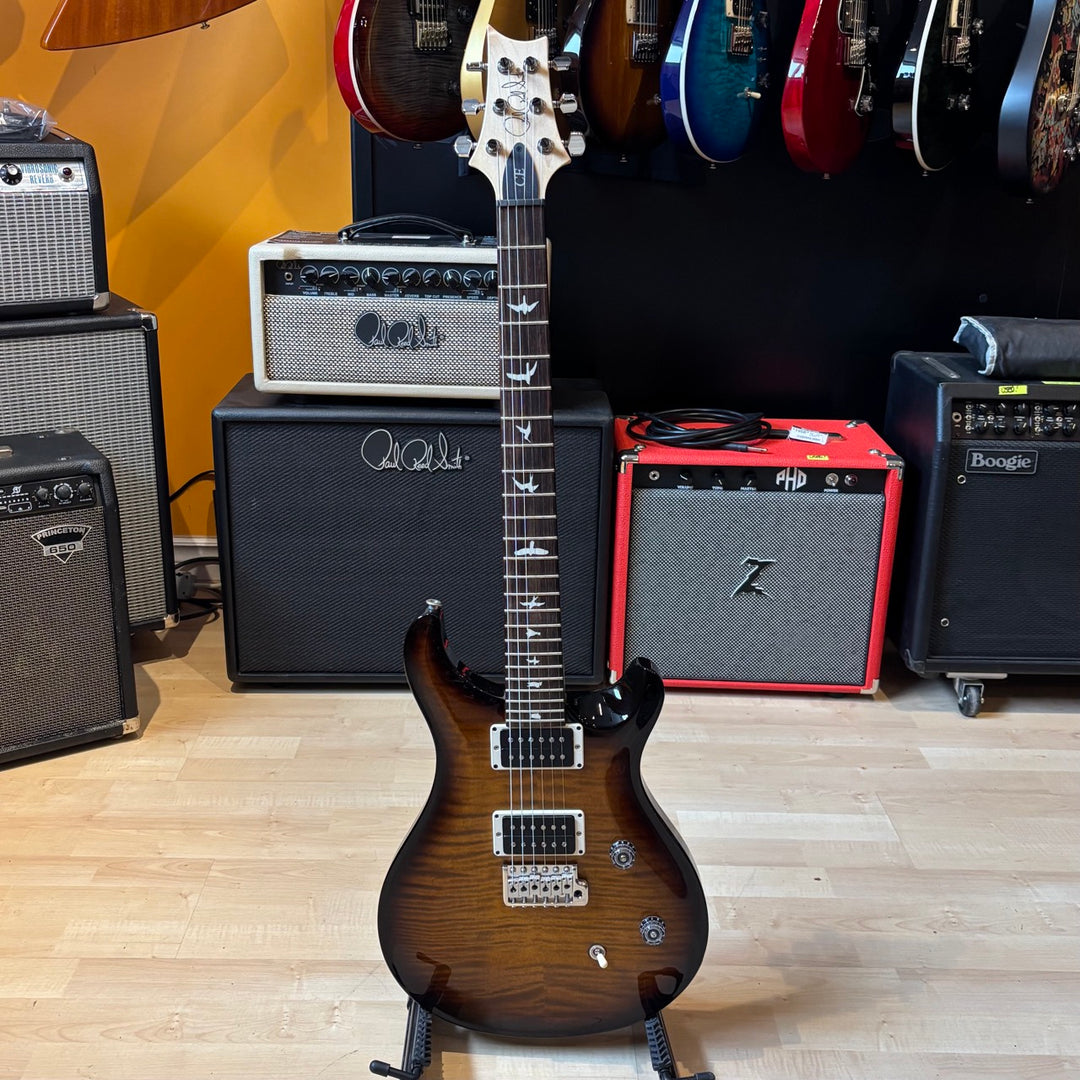 PRS CE 24 Electric Guitar (Black Amber) 112784::KW: