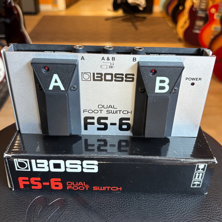 Boss - FS-6 Dual Footswitch w/ Box & User Guide (2025) - USED