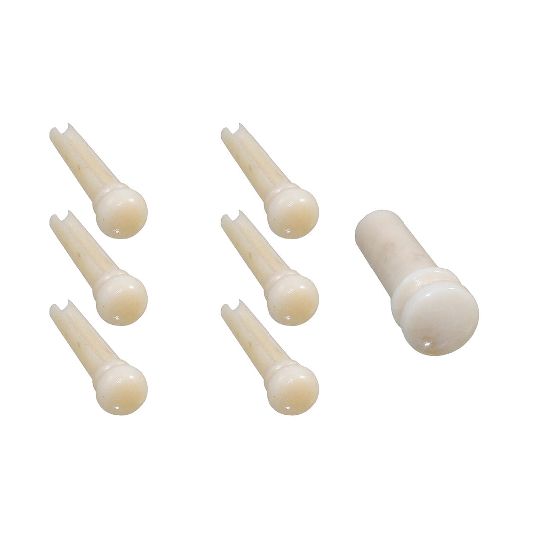 Allparts BP-2854 Camel Bone Guitar Bridge Pins No dot