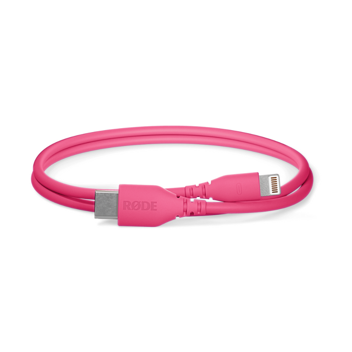 Rode Microphones SC21-P 300mm Lightning to USB-C Cable - Pink