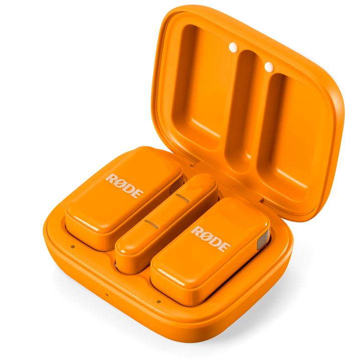 Rode WIRELESS MICRO Ultra-Compact Wireless Microphone USB-C (Orange)