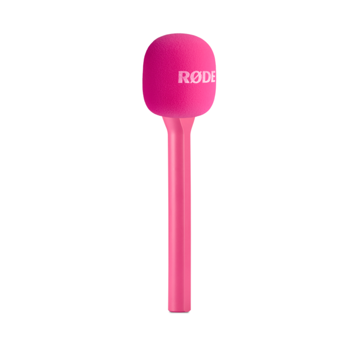 Rode Microphones Interview GO Handheld Adaptor For Wireless GO - Pink