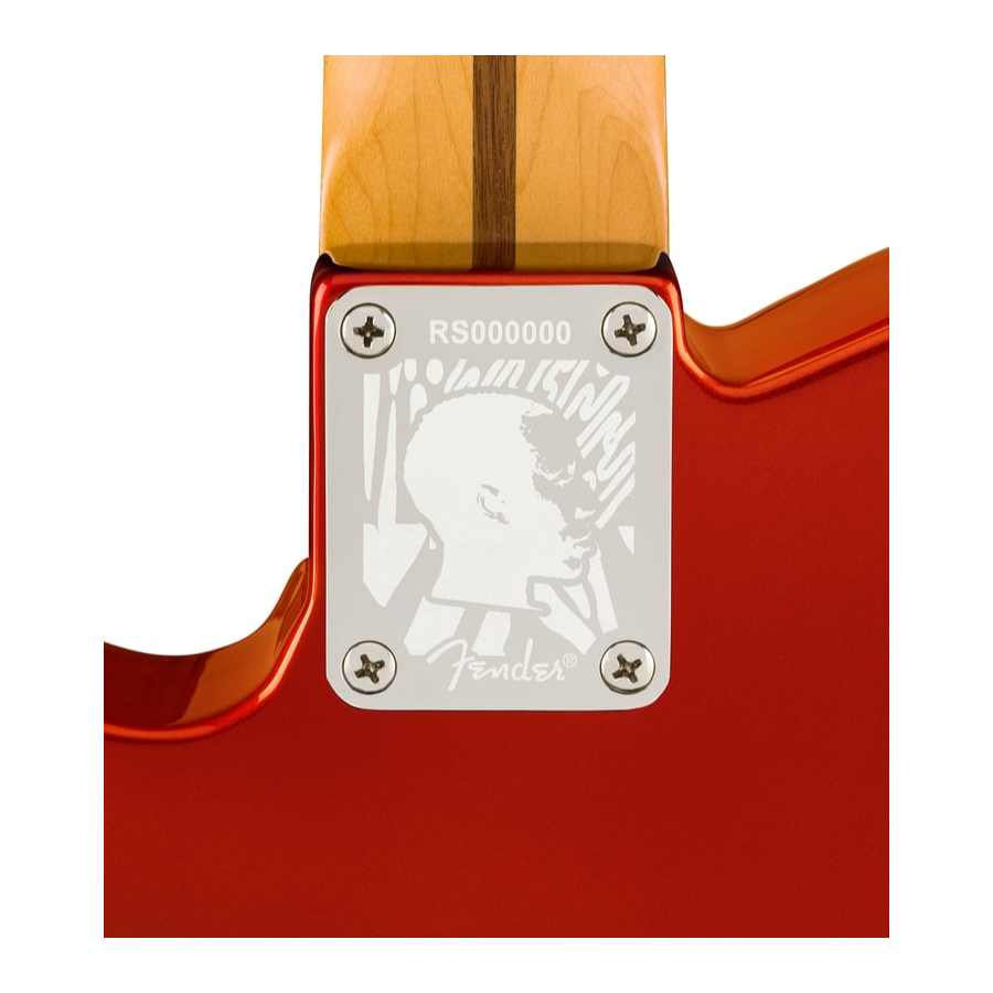 Fender Limited Edition Raphael Saadiq Telecaster (Dark Metallic Red) Electric Guitar