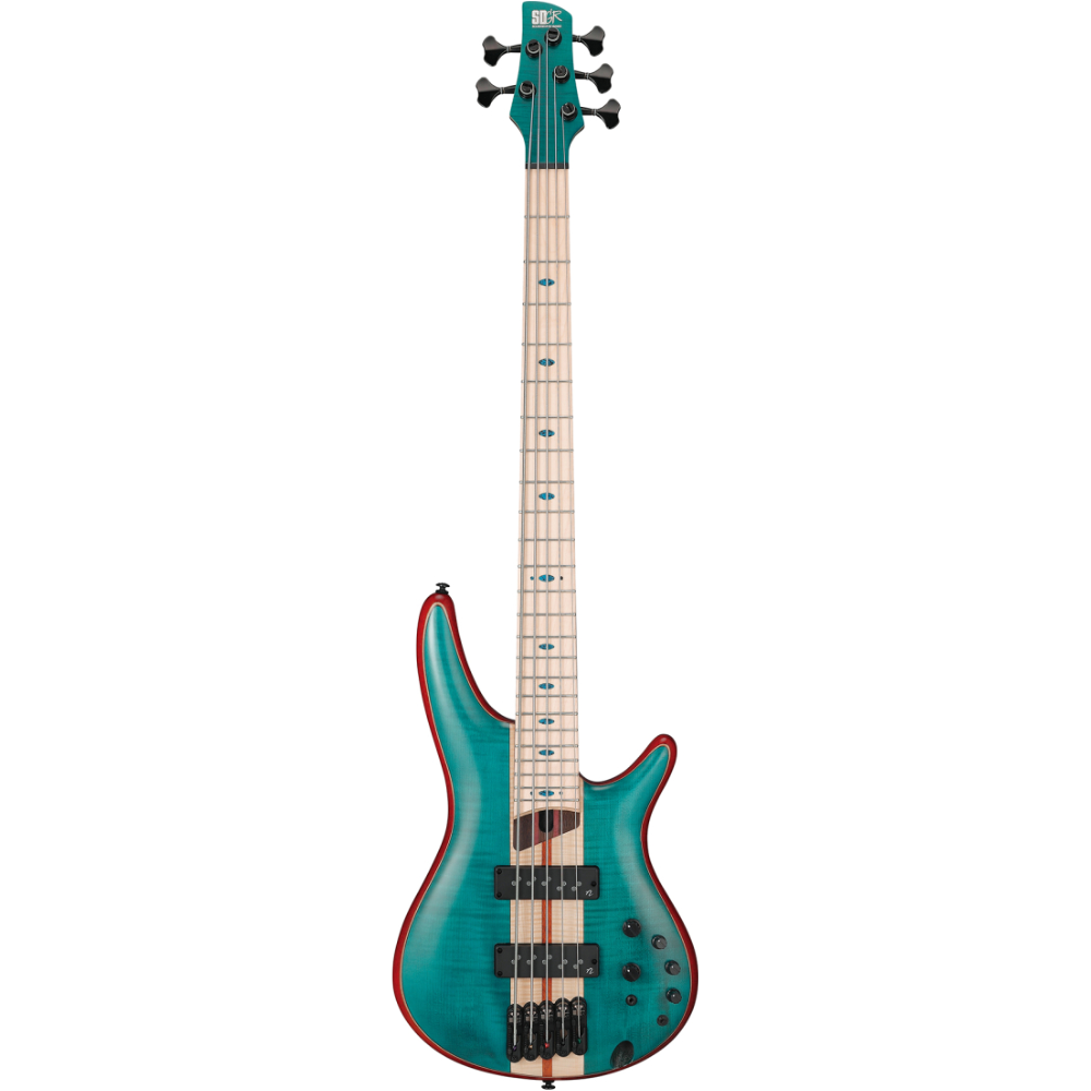 Ibanez SR Premium Electric Bass (Caribbean Green Low Gloss) SR1425BCGL