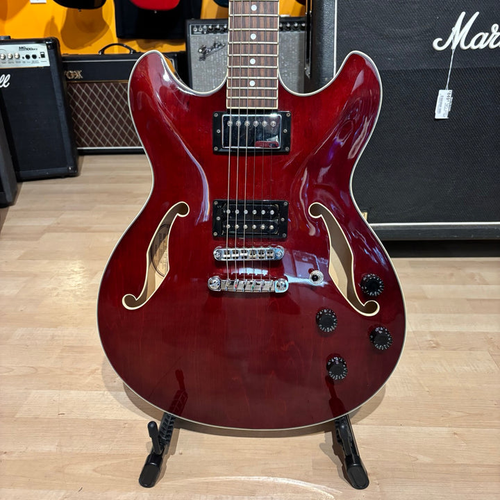 Ibanez - Artcore AS-73 Cherry w/ Hard Shell Case (2007) - USED.