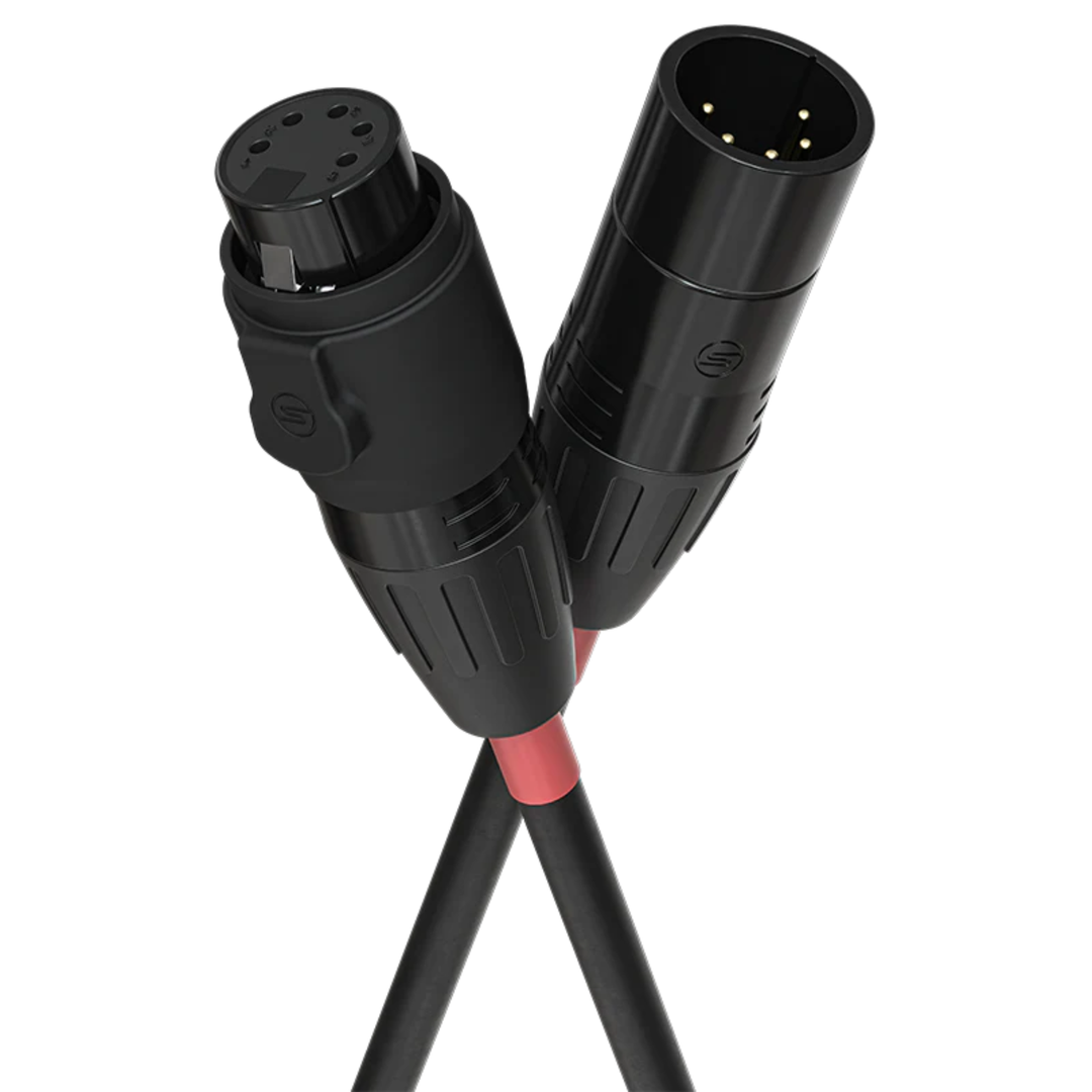 Chauvet Pro RIGLINK-IPDMX5P18IN RigLink 5-Pin IP-Rated DMX Cable - 18"