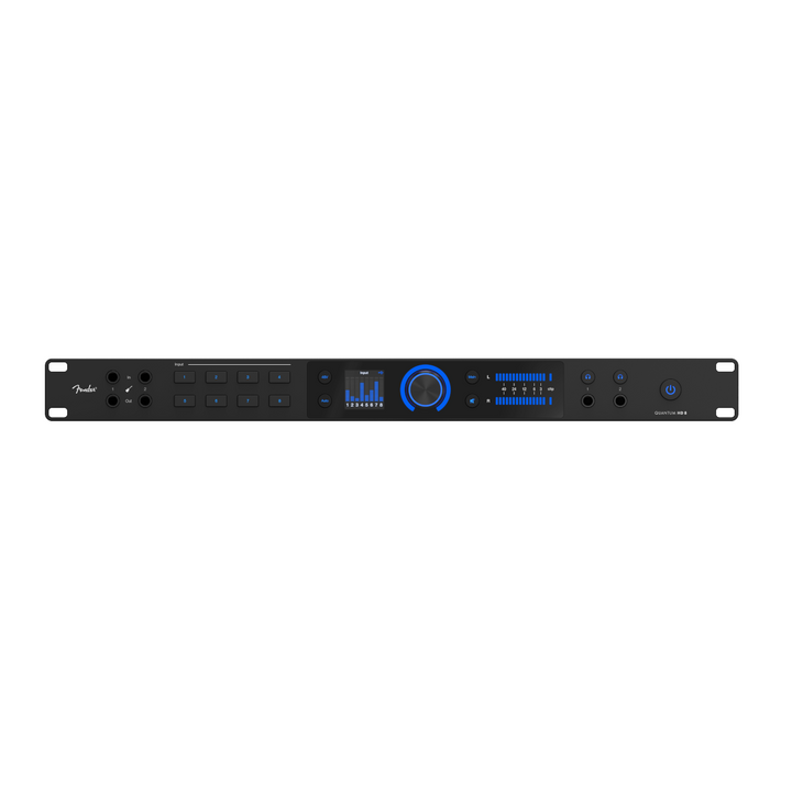 Fender Quantum HD 8 26 x 30, 32-bit / 192 kHz USB-C Recording Interface