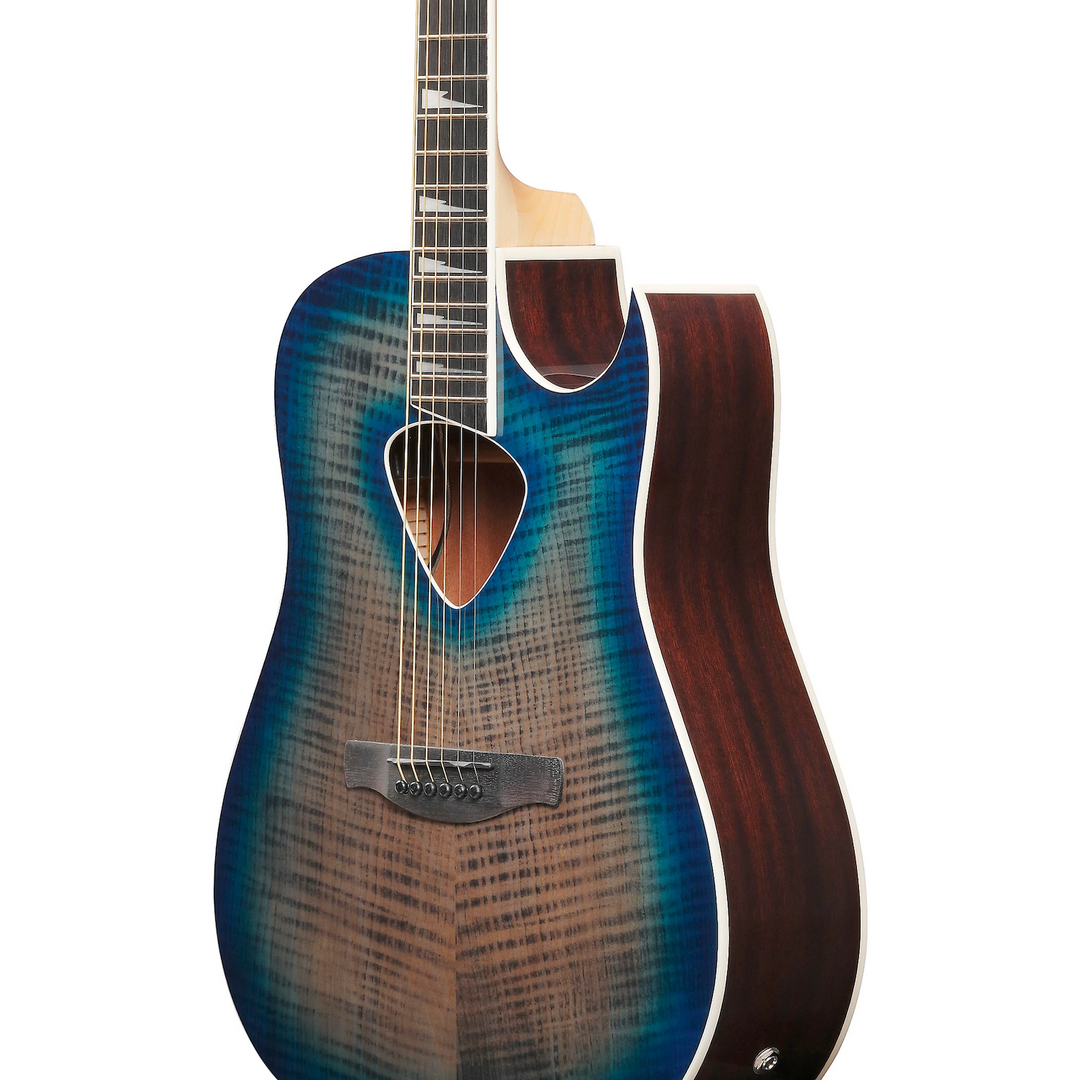 Ibanez ALT50FABDB Altstar Acoustic-Electric Guitar Blue Doom Burst High Gloss