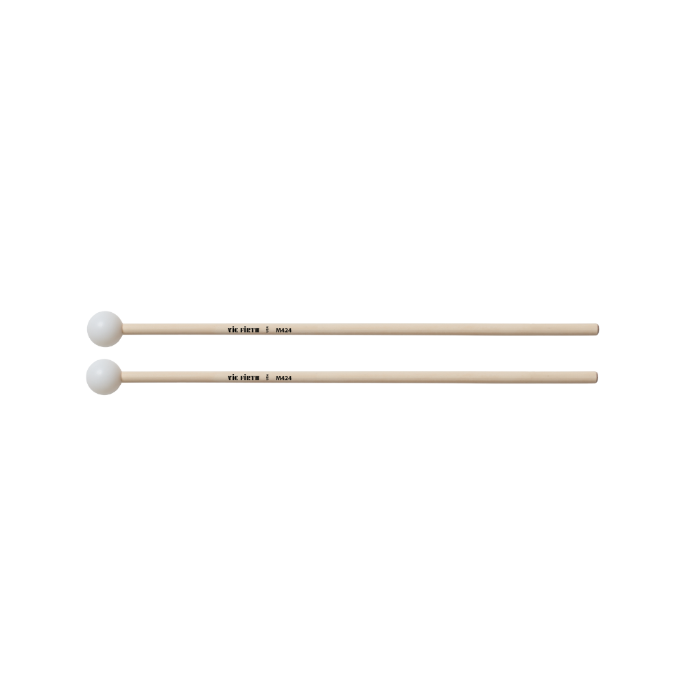 Vic Firth M424 Articulate Series Keyboard Mallet - 1" Nylon, Round