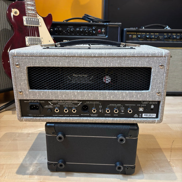 Blackstar - St James EL34 - 50 Watt Tube Head w/ Switch & User Guide Booklet - USED