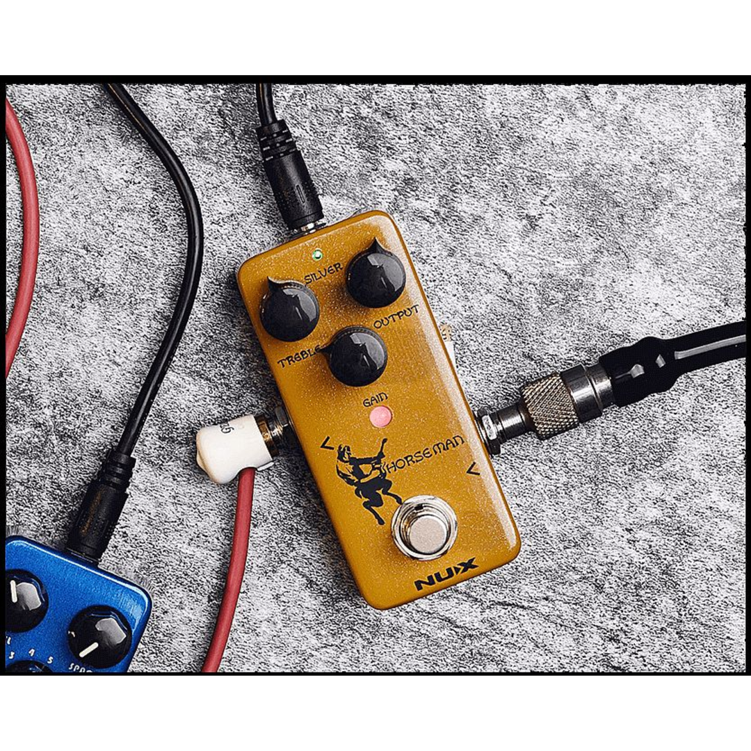 Nux NOD-1 Mini Core Series Horseman Overdrive Guitar Effects Pedal