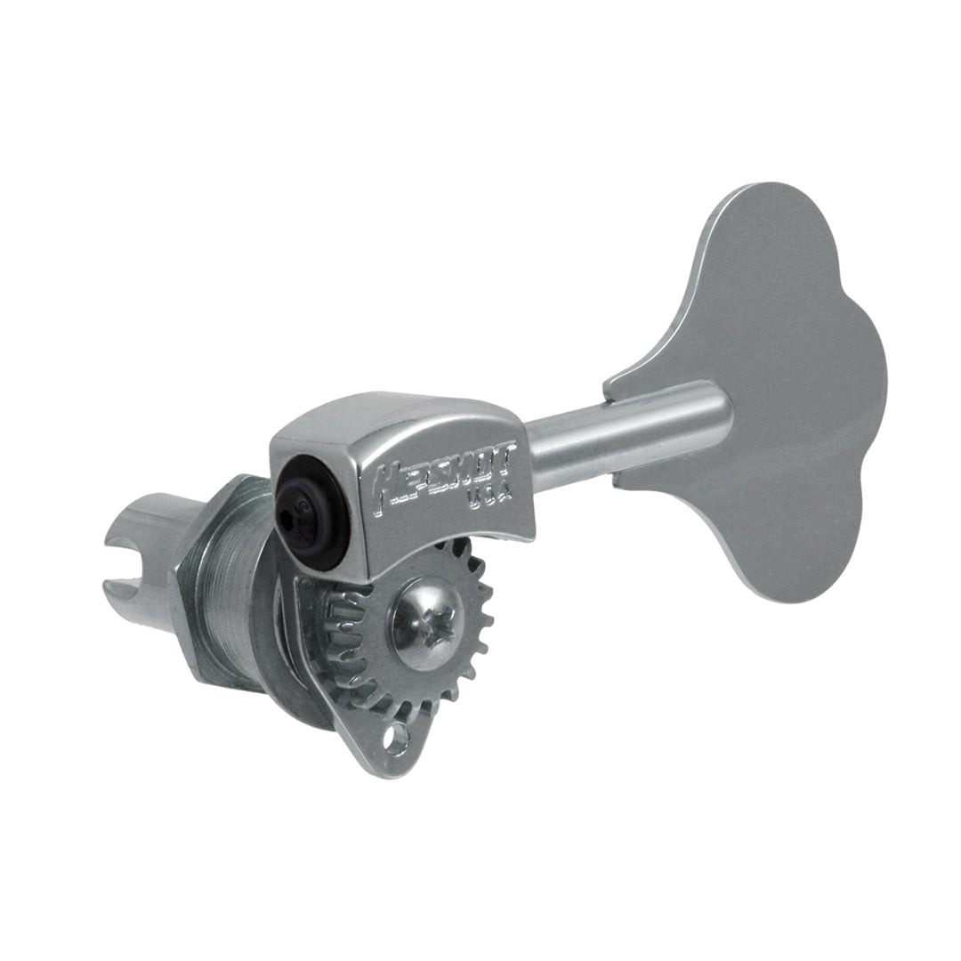 Allparts TK-7757 Single Clover Leaf Hipshot Ultralite Bass Key Chrome