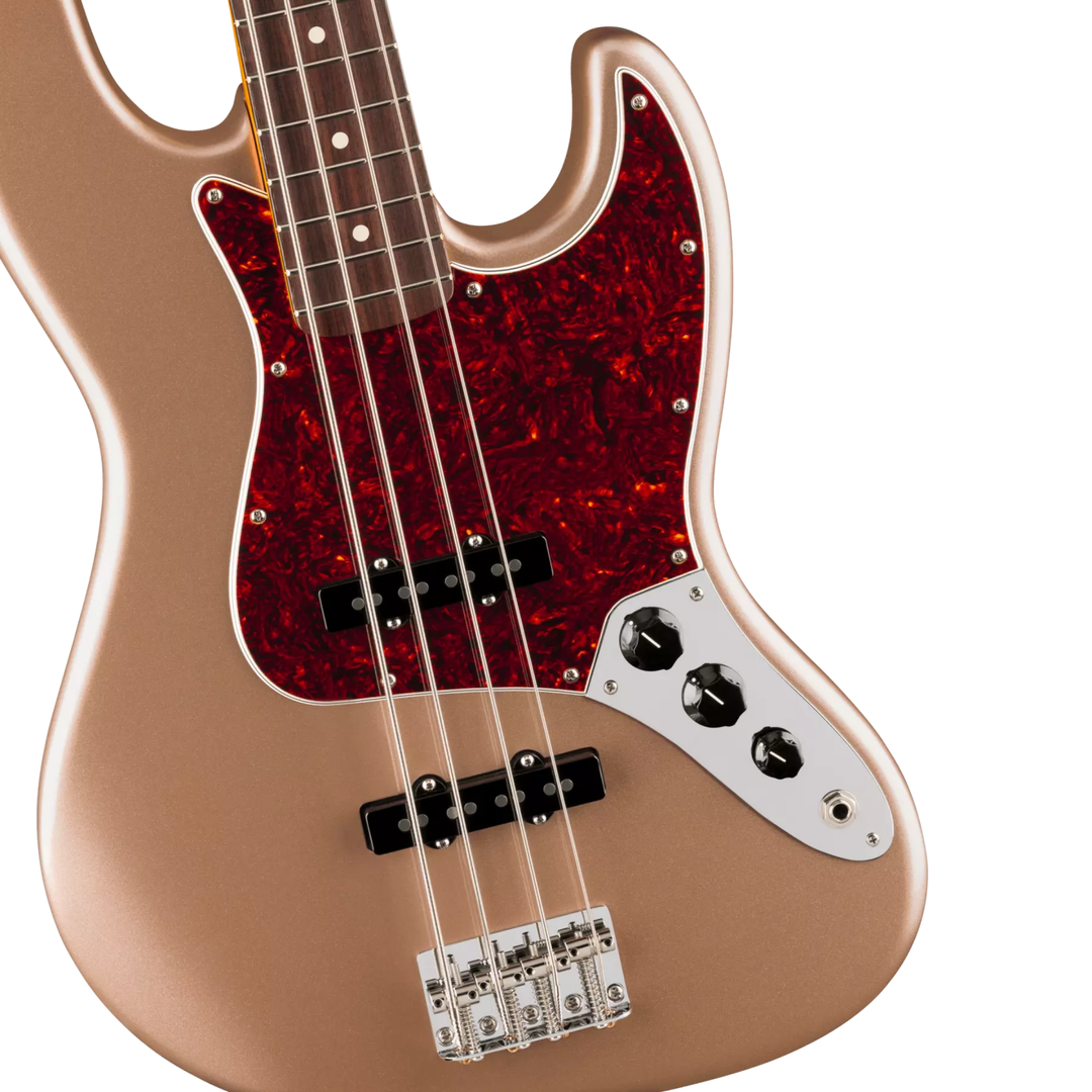 Fender American Professional Classic Jazz Bass® -  Rosewood Fingerboard -  Faded Firemist Gold