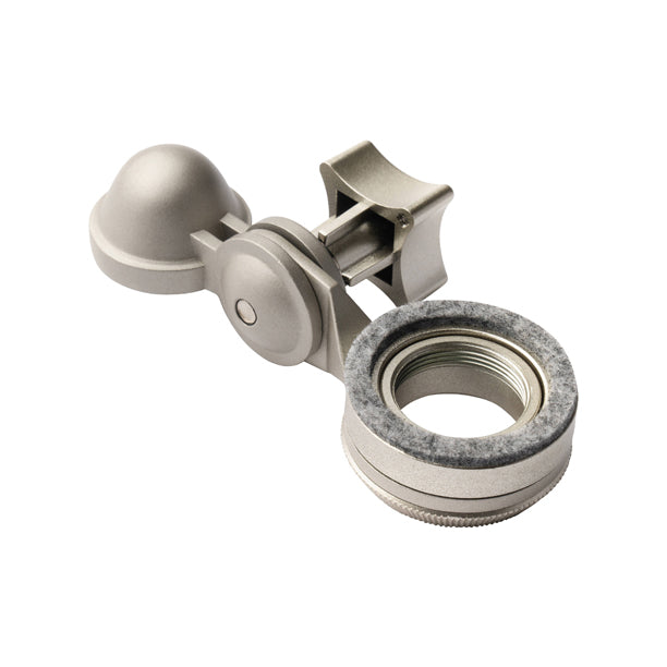 Official Universal Audio microphone mount in silver finish for UA Standard Series microphones including the SC-1, SD-1, SD-3, SD-5, SD-7, and SP-1.