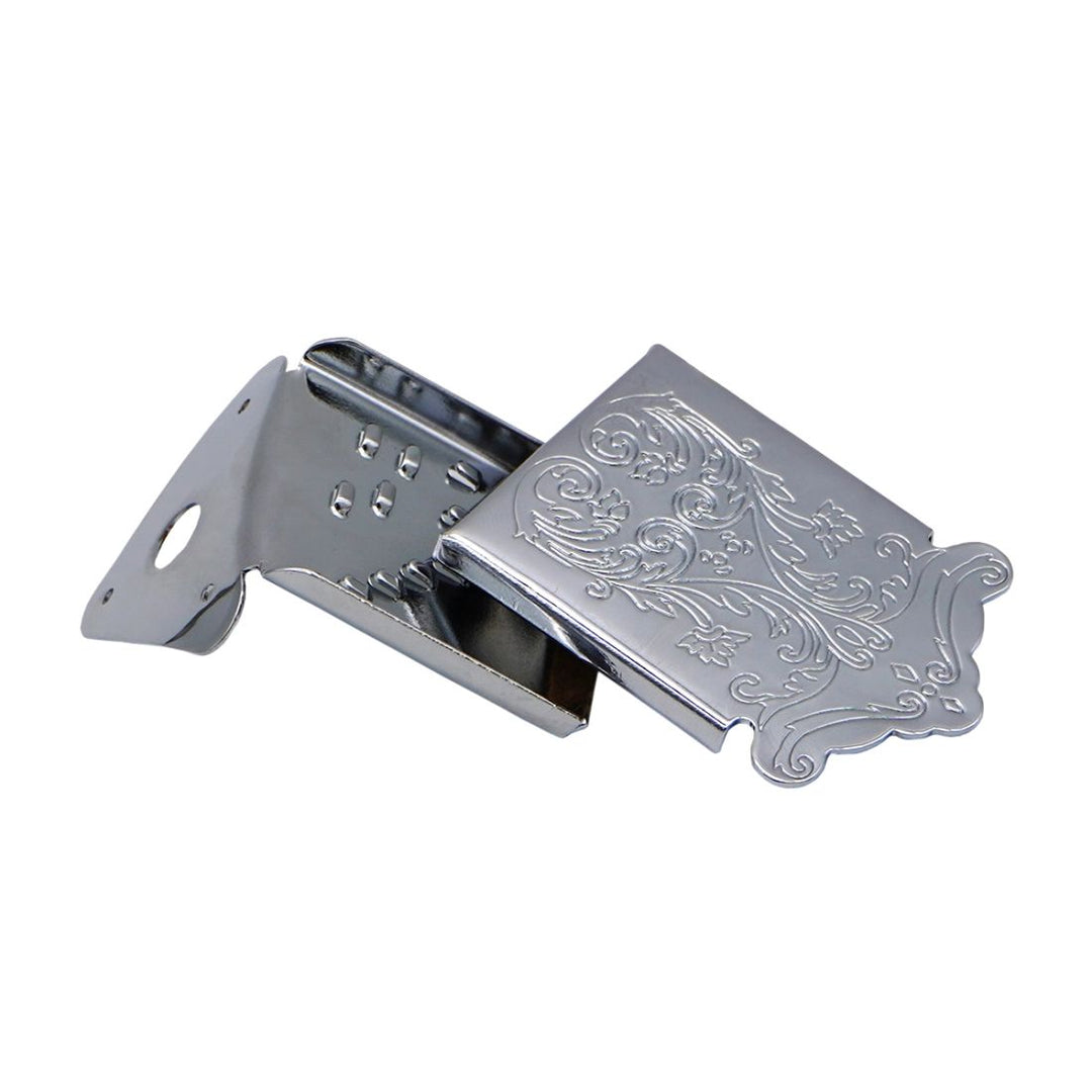 Gold Tone Gt Mandolin Tailpiece - Chrome