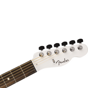 Fender FINNEAS American Acoustasonic® Telecaster® w/ Case Ebony Fingerboard Limited Edition - Satin Arctic White