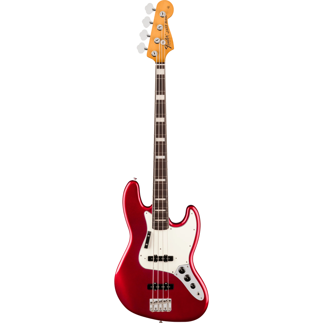 Fender  Vintera III Early '70s Jazz Bass Electric Bass (Candy Apple Red)