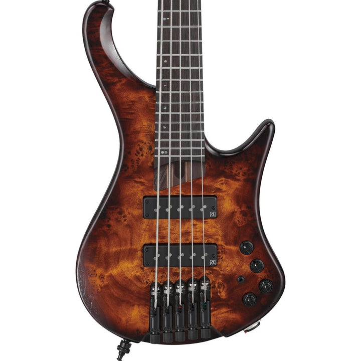 Ibanez EHB Ergonomic Headless 5-String Bass (Dragon Eye Burst Low Gloss)